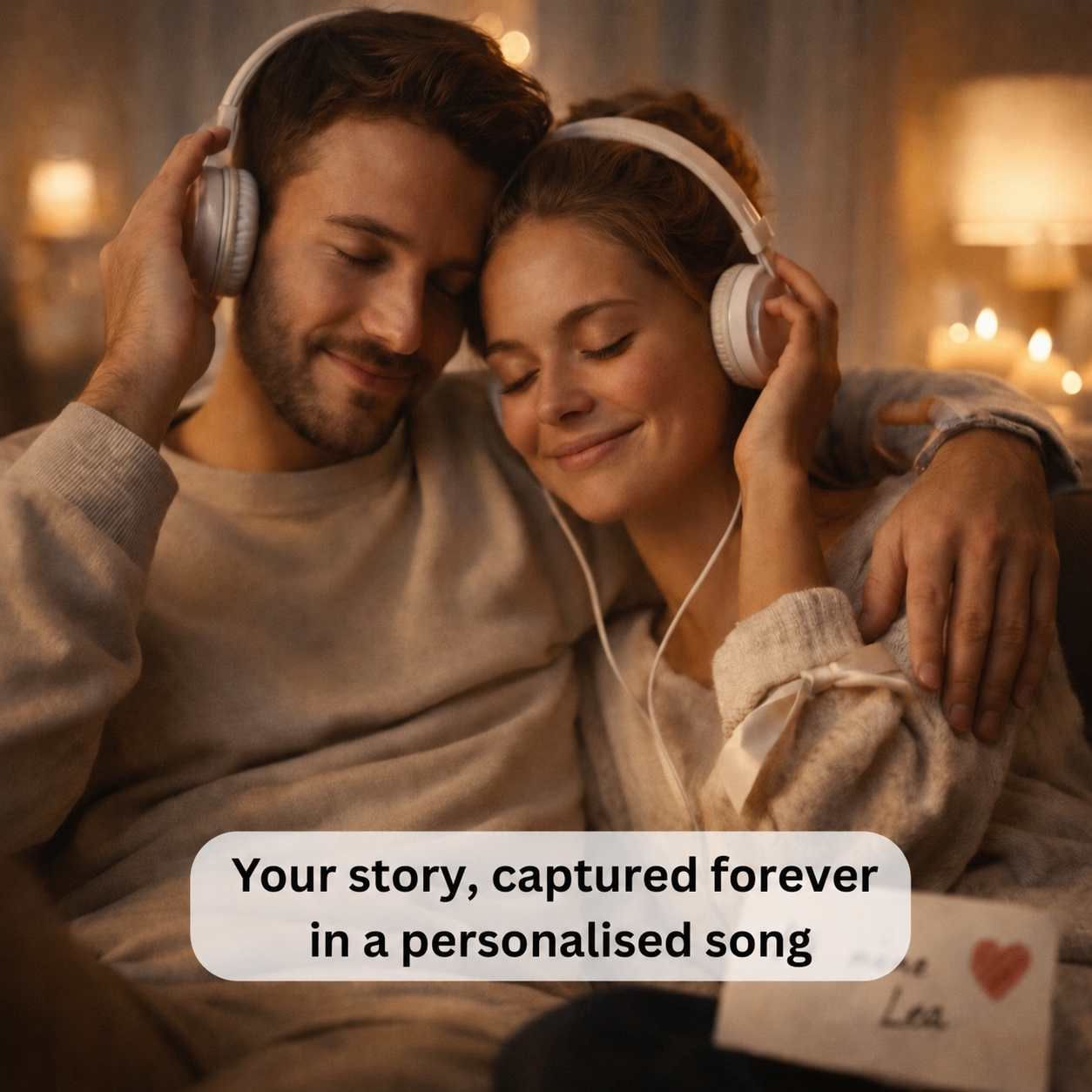 Chanson personnelle - Votre histoire comme une chanson unique