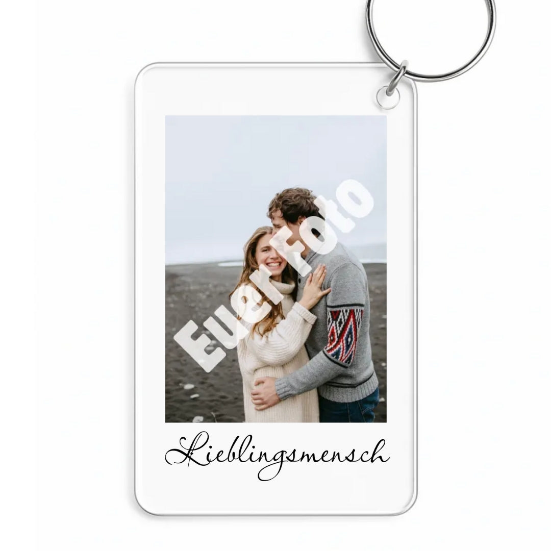Lieblingsmensch - Personalisierter Schlüsselanhänger