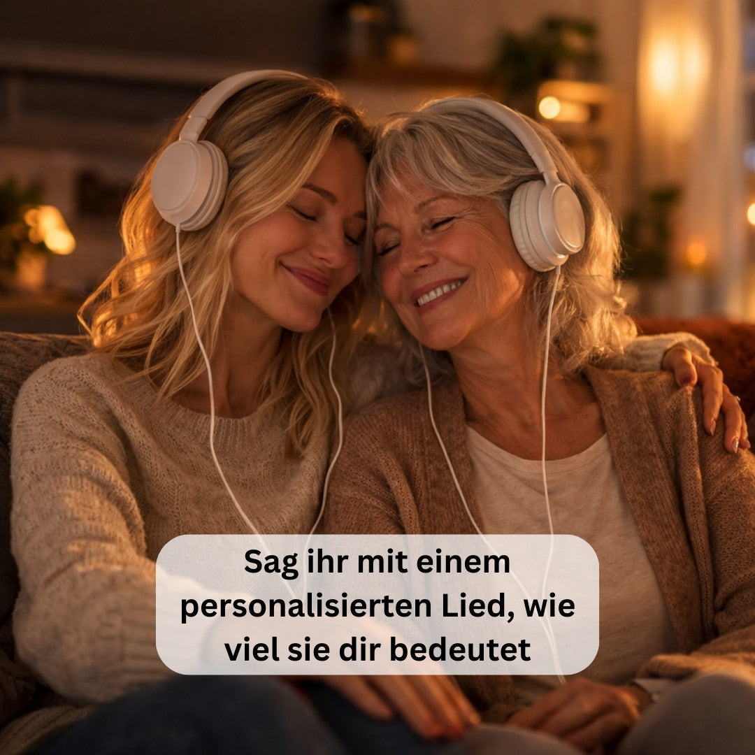 Chanson personnelle pour maman - Un cadeau qu'elle n'oubliera jamais
