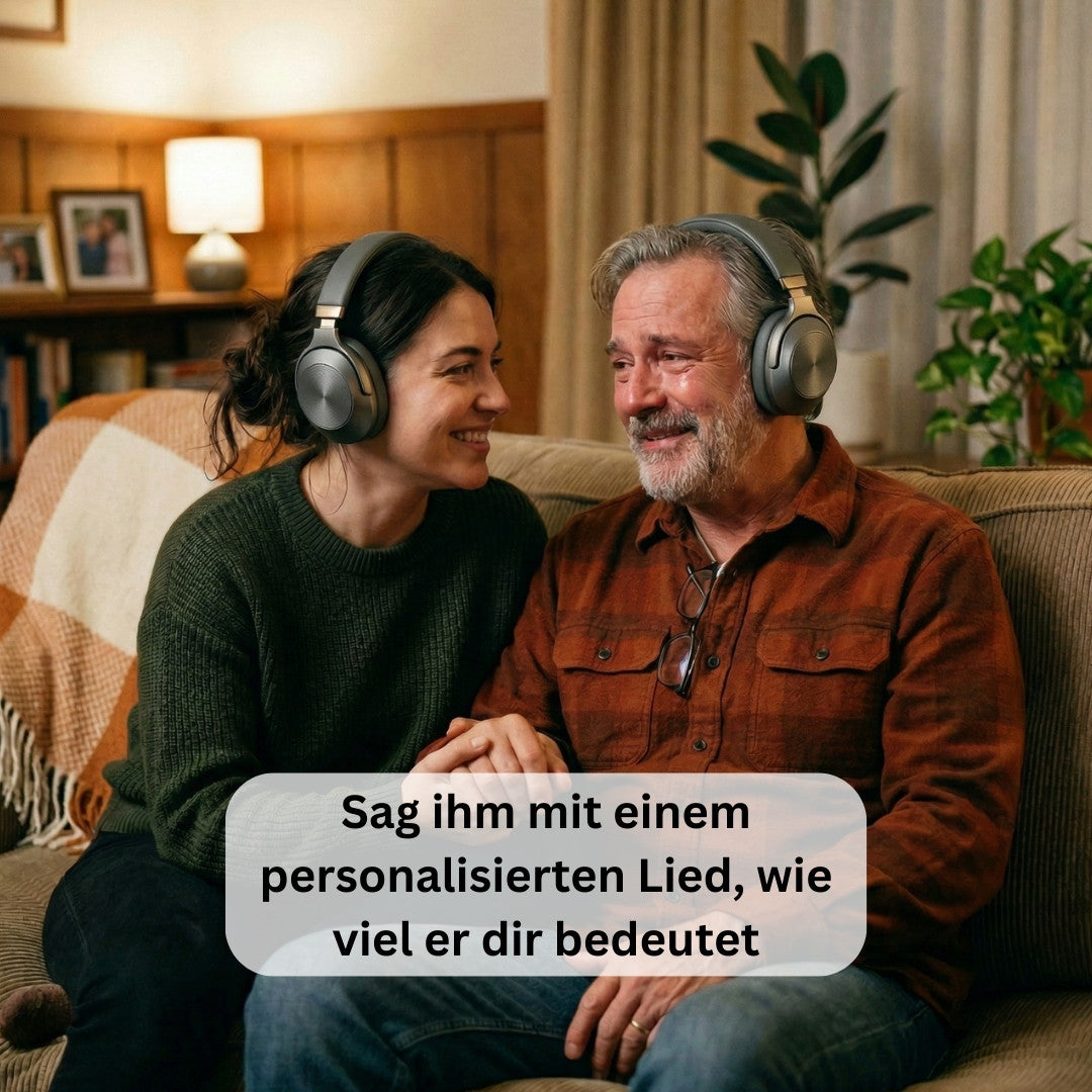 Chanson personnelle pour papa - un cadeau qu'il n'oubliera jamais