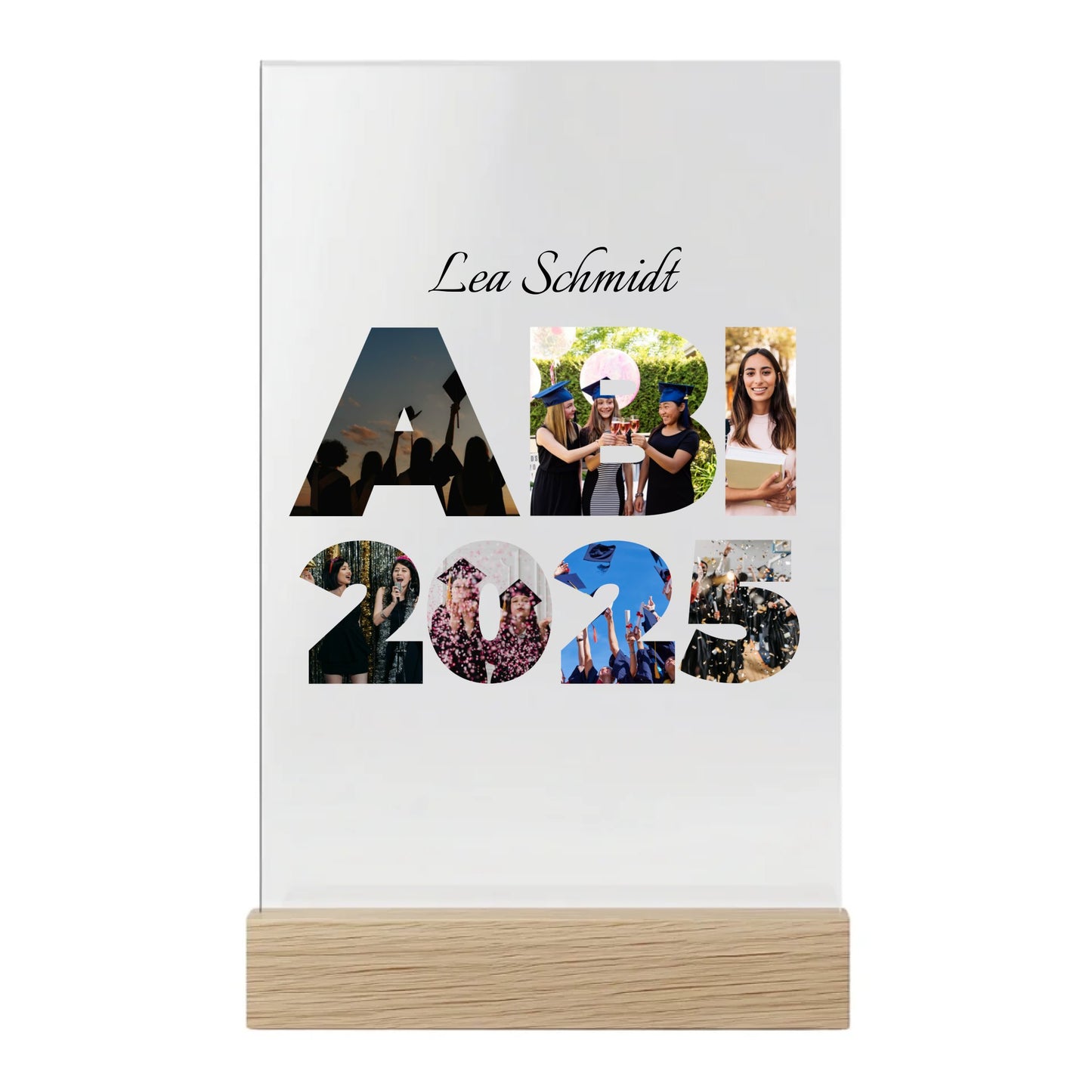 Abi 2025 - Personalisierte Acryltafel (20x30)